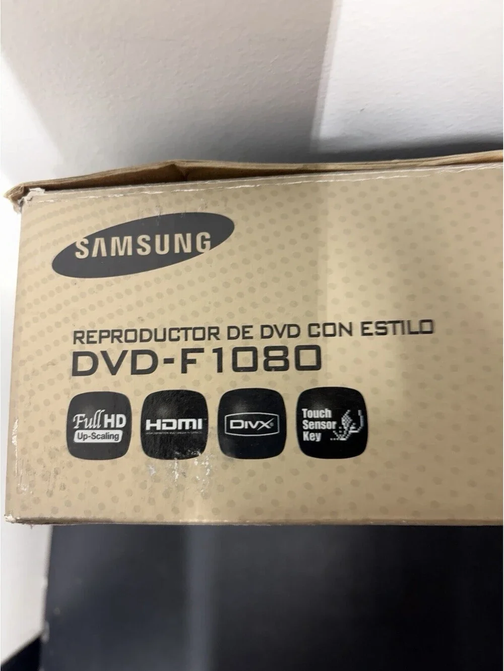 Samsung DVD Player F1080 With Full HD Upscaling, HDMI, Touch Sensor Key (Parts)